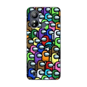 Чехол Амонг Ас для ZTE Blade L220 (AlphaPrint) (Убит)