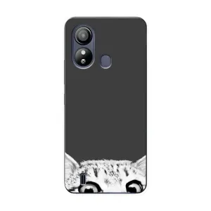 Чохол на ZTE Цlэйд L220 з Котиками (VPrint) (Виглядає котик)