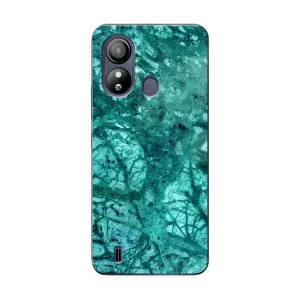 Мраморний чехол на ZTE Blade L220 (VPrint) (Зелений мрамор)