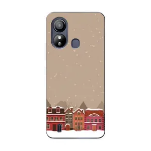 Новорічні, Святкові Чохли для ZTE Blade L220 - 2024 год (Зимове місто)