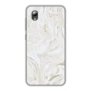 Мраморный чехол на ZTE Blade L8 (VPrint) (Белый мрамор)