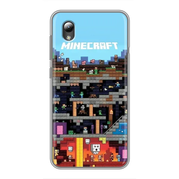 Чехол с принтом «фон Minecraft» для ZTE Blade L8 Чехол с принтом «фон Minecraft» для ZTE Blade L8