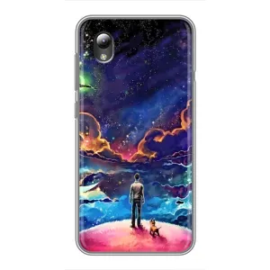 Космічні Чохли для ЗТЕ Блейд Л8 (VPrint) (Вид Галактики)