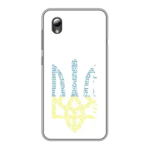 Чехлы для ZTE Blade L8  Укр. Символика (AlphaPrint) (Герб из букв)