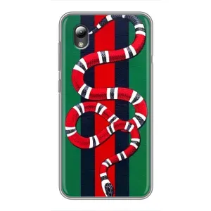 Чохли  GUCCI для ЗТЕ Блейд Л8 (AlphaPrint) (Gucci змія)