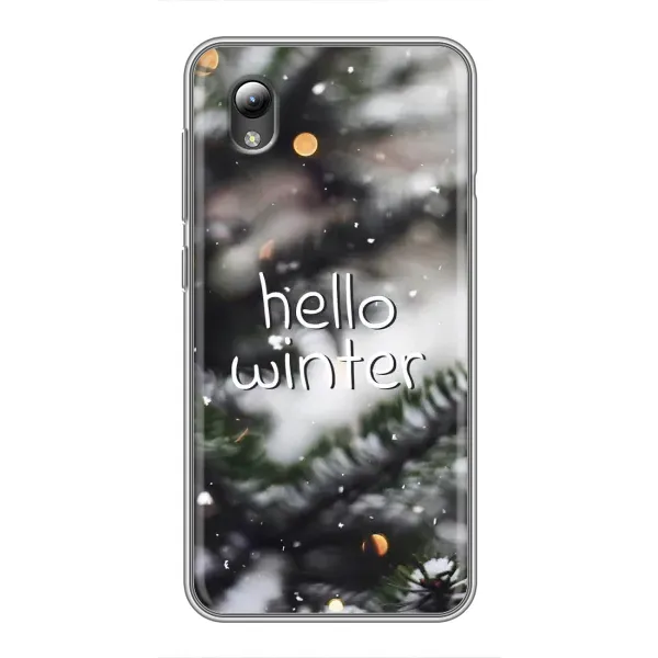 Чехол с принтом «Hello winter» для ZTE Blade L8 Чехол с принтом «Hello winter» для ZTE Blade L8