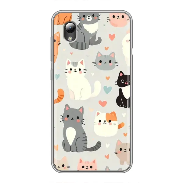 Чохол з принтом «Колаж котів» для ZTE Blade L8