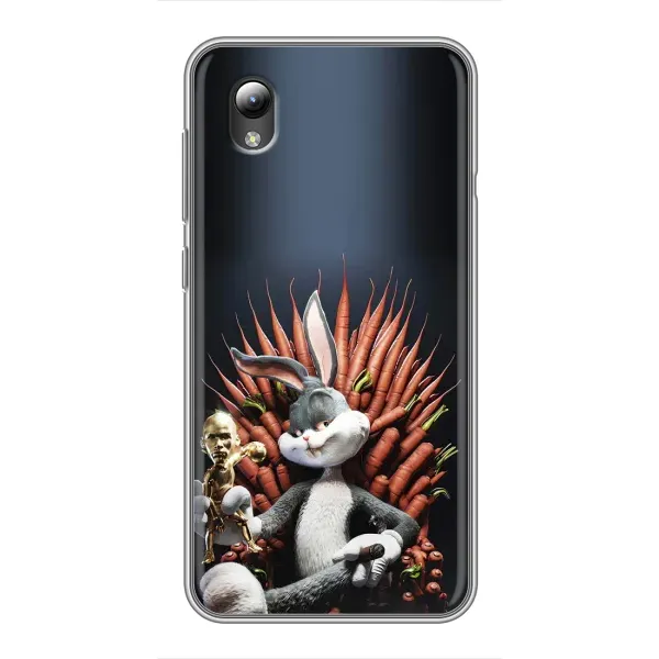 Чехол с принтом «Король Кролик» для ZTE Blade L8