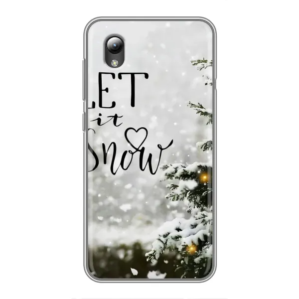 Чехол с принтом «Let it snow» для ZTE Blade L8 Чехол с принтом «Let it snow» для ZTE Blade L8