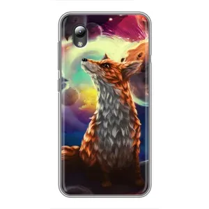 Чехлы с картинкой Лисички для ZTE Blade L8 (VPrint) (Лисица в космосе)