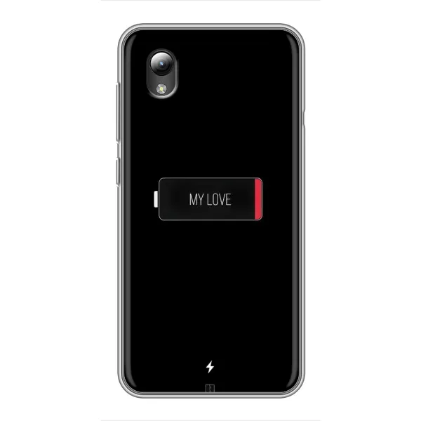 Чехол с принтом «Love battery» для ZTE Blade L8 Чехол с принтом «Love battery» для ZTE Blade L8