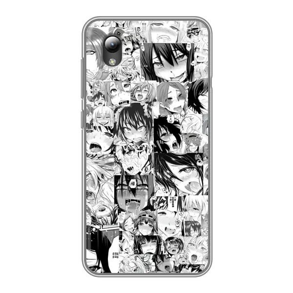 Чохол з принтом «Ahegao manga» для ZTE Blade L8