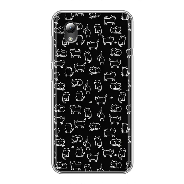 Чехол с принтом «Меленькие котики» для ZTE Blade L8