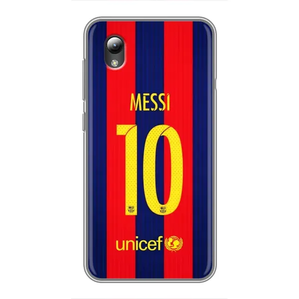 Чохол з принтом «Messi Barca 10» для ZTE Blade L8