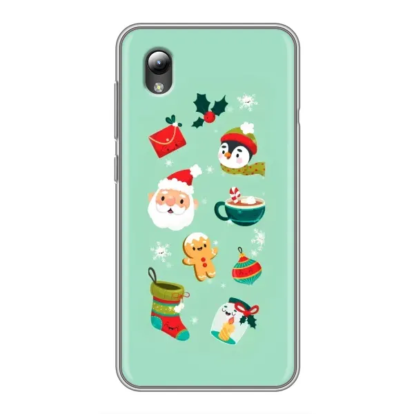 Чехол с принтом «Настроение НГ» для ZTE Blade L8