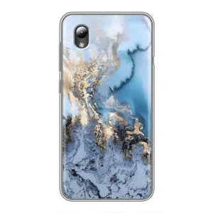 Мраморный чехол на ZTE Blade L8 (VPrint) (Нежный мрамор)