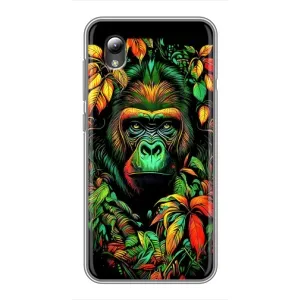 Чехол с Обезьянами ZTE Blade L8 - (AlphaPrint) (Обезьяна в тропиках)
