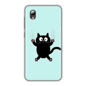 Чохол з принтом для ZTE Blade L8 (AlphaPrint) Модні коти (Падаючий кіт)