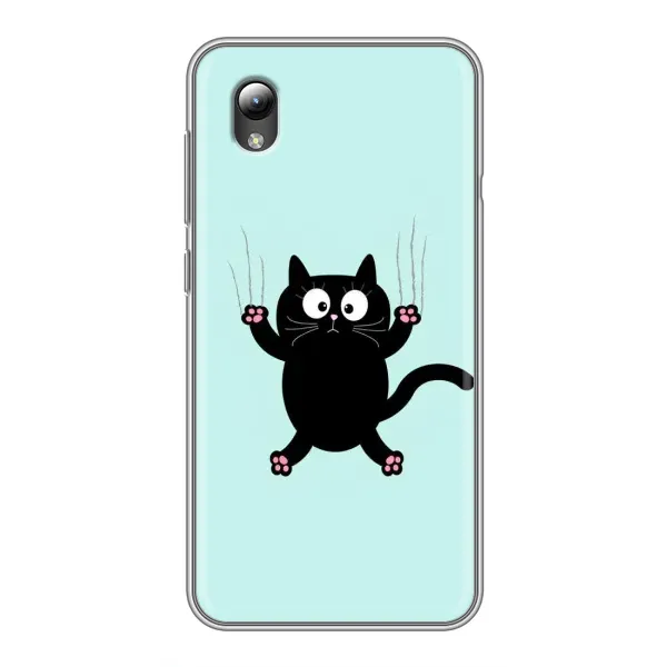 Чехол с принтом «Падающий кот» для ZTE Blade L8