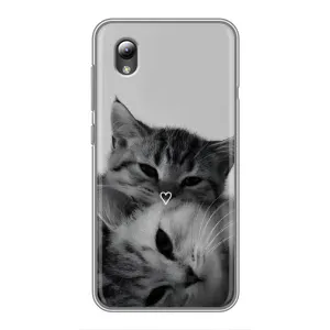 Чохол з малюнком кіт на ZTE Blade L8 (Пара котів)