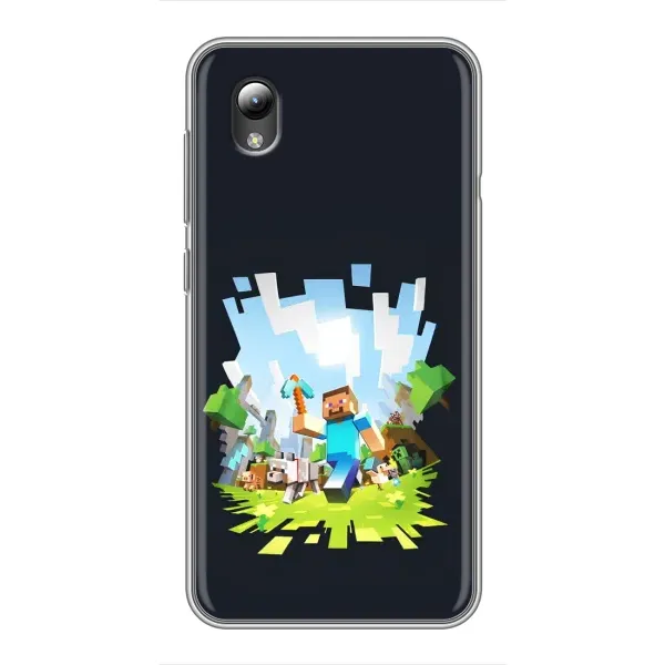 Чехол с принтом «персонажи Minecraft» для ZTE Blade L8 Чехол с принтом «персонажи Minecraft» для ZTE Blade L8