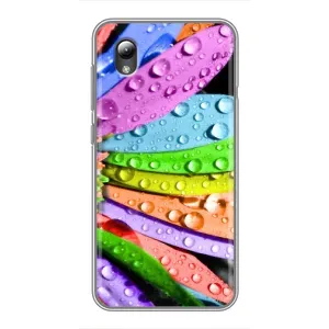 Чехлы (ART) Цветы на ZTE Blade L8 (VPrint) (Семицветик)