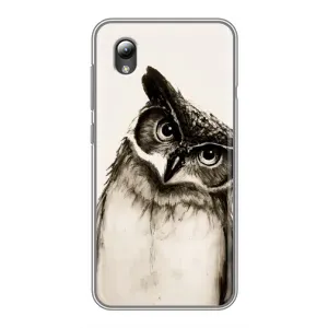 Чехол с птицами на ZTE Blade L8 (VPrint) (Сова)