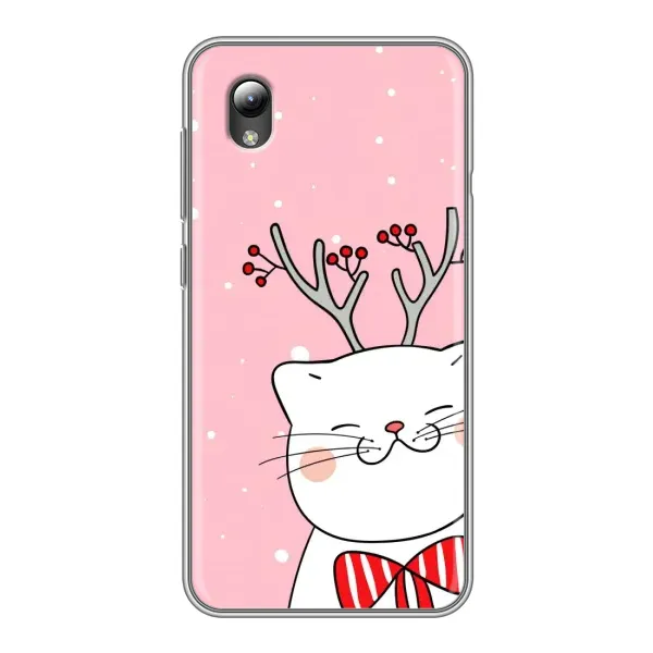 Чехол с принтом «Зимний кот» для ZTE Blade L8