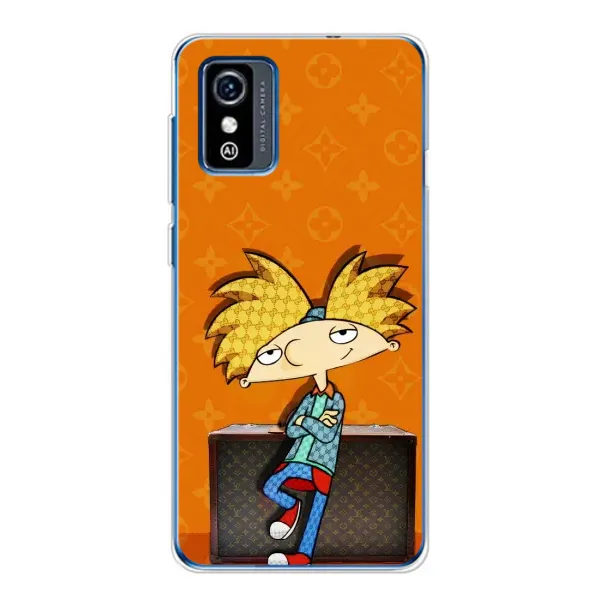 Чехол с принтом «Арнольд» для ZTE Blade L9