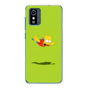 Чjхол з Сімпсонами для ZTE Blade L9 (VPrint) (Барт Сімпсон)