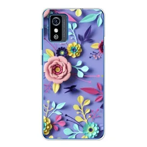 Чохли з квітами для ZTE Blade L9 (VPrint) (Дизайн квітів)