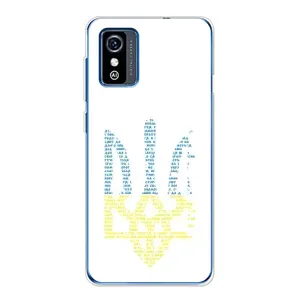 Чехлы для ZTE Blade L9 Укр. Символика (AlphaPrint) (Герб из букв)