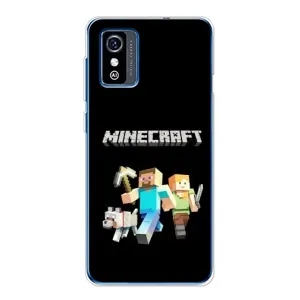 Чохол Майнкрафт на ZTE Blade L9 (AlphaPrint) Minecraft (герої Minecraft)
