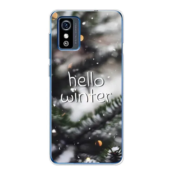 Чехол с принтом «Hello winter» для ZTE Blade L9 Чехол с принтом «Hello winter» для ZTE Blade L9