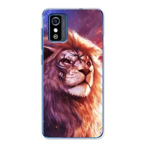 Чохол з картинкою ЛЕВ для ZTE Blade L9 (VPrint) (Красочний Лев)