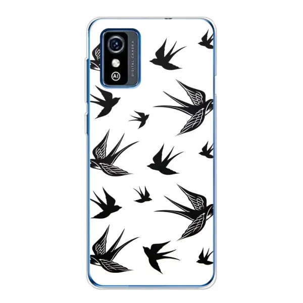 Чехол с принтом «Ласточки» для ZTE Blade L9