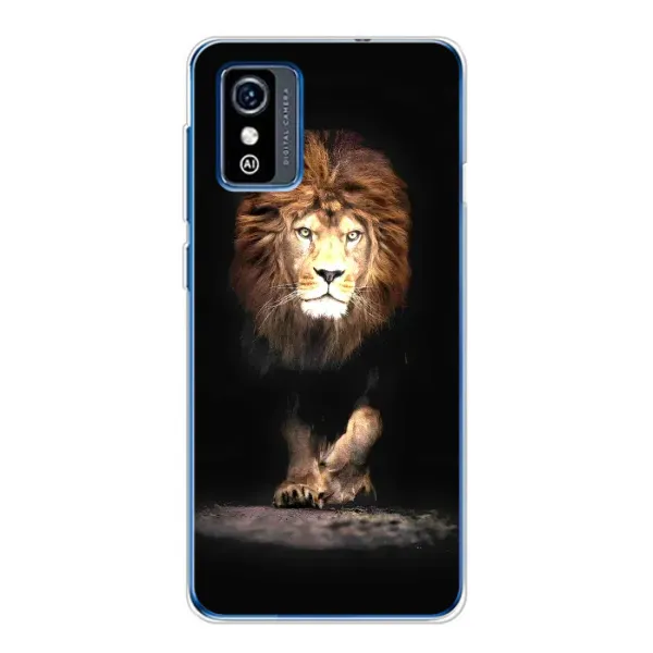 Чехол с принтом «Лев» для ZTE Blade L9
