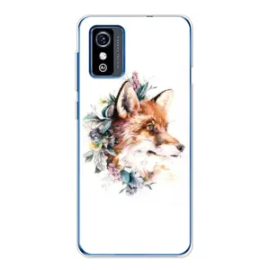 Чохли з картинкою Лисичка для ZTE Blade L9 (VPrint) (Лиса в квітах)
