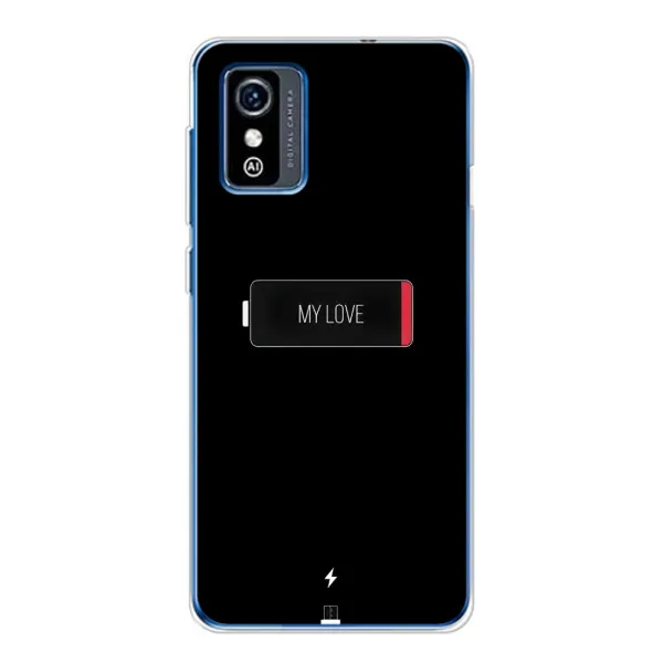 Чехол с принтом «Love battery» для ZTE Blade L9 Чехол с принтом «Love battery» для ZTE Blade L9