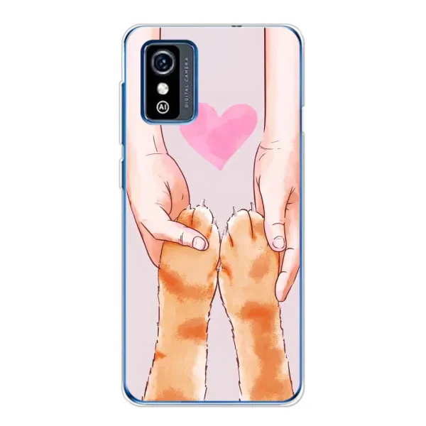 Чехол с принтом «Любовь к котикам» для ZTE Blade L9