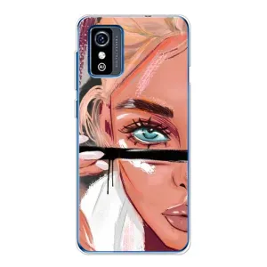 Чохол з друком для ZTE Blade L9 - (Мода) (AlphaPrint) (Макіяж)