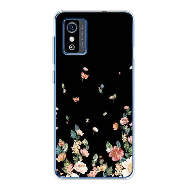 Чехол с принтом «Маленькие цветы» для ZTE Blade L9