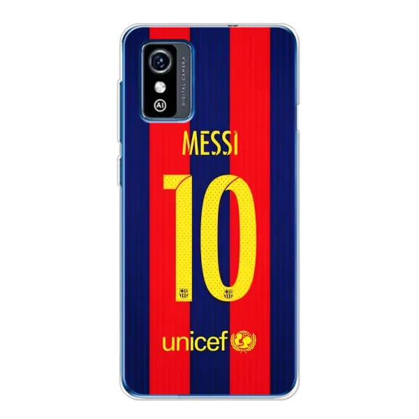 Чохол з принтом «Messi Barca 10» для ZTE Blade L9