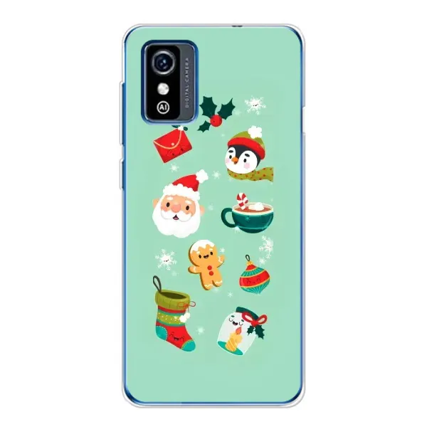 Чехол с принтом «Настроение НГ» для ZTE Blade L9