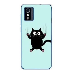 Чохол з принтом для ZTE Blade L9 (AlphaPrint) Модні коти (Падаючий кіт)