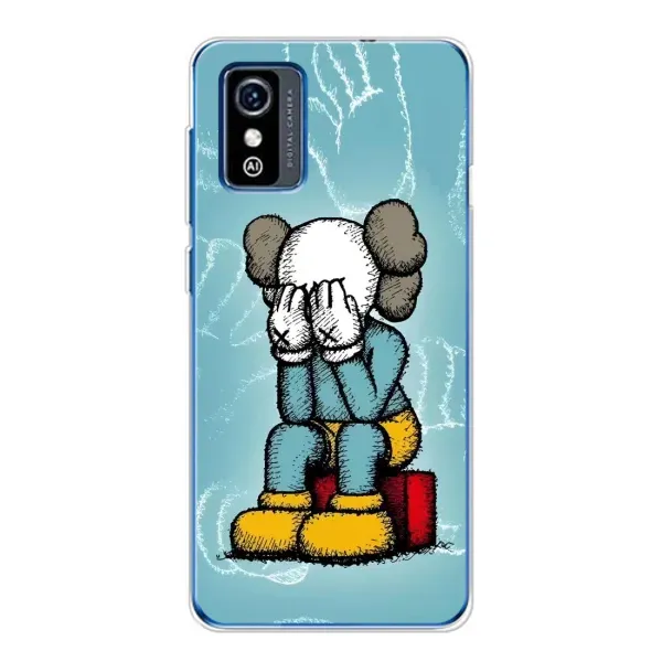 Чехол с принтом «Плач Bearbrick» для ZTE Blade L9 Чехол с принтом «Плач Bearbrick» для ZTE Blade L9