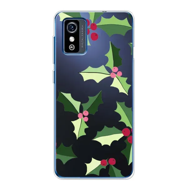Чехол с принтом «Рождественский фон» для ZTE Blade L9