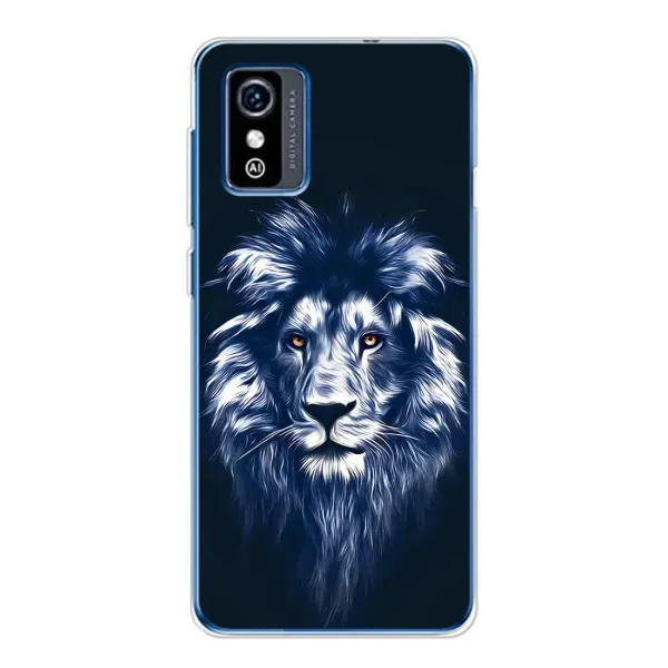 Чехол с принтом «Синий Лев» для ZTE Blade L9