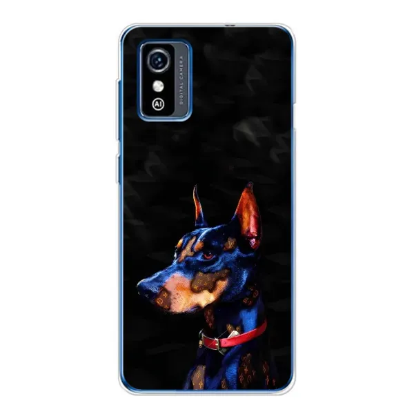 Чехол с принтом «Собака» для ZTE Blade L9