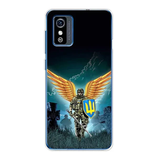 Чехол с принтом «Солдат ЗСУ» для ZTE Blade L9 Чехол с принтом «Солдат ЗСУ» для ZTE Blade L9